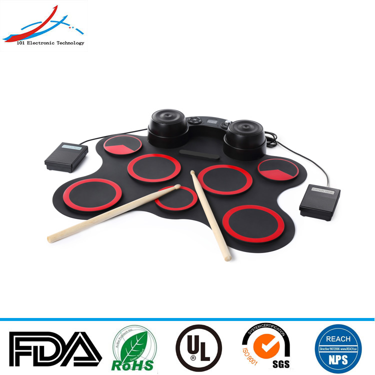 7 Pads  portable drum pads (professional)